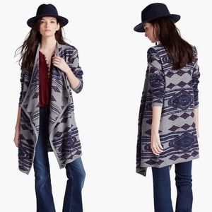 Lucky Brand Aztec Cardigan/Wrap